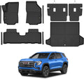 Floor Mats Custom for GMC Terrain 2018-2024 Trunk Mat with Backrest