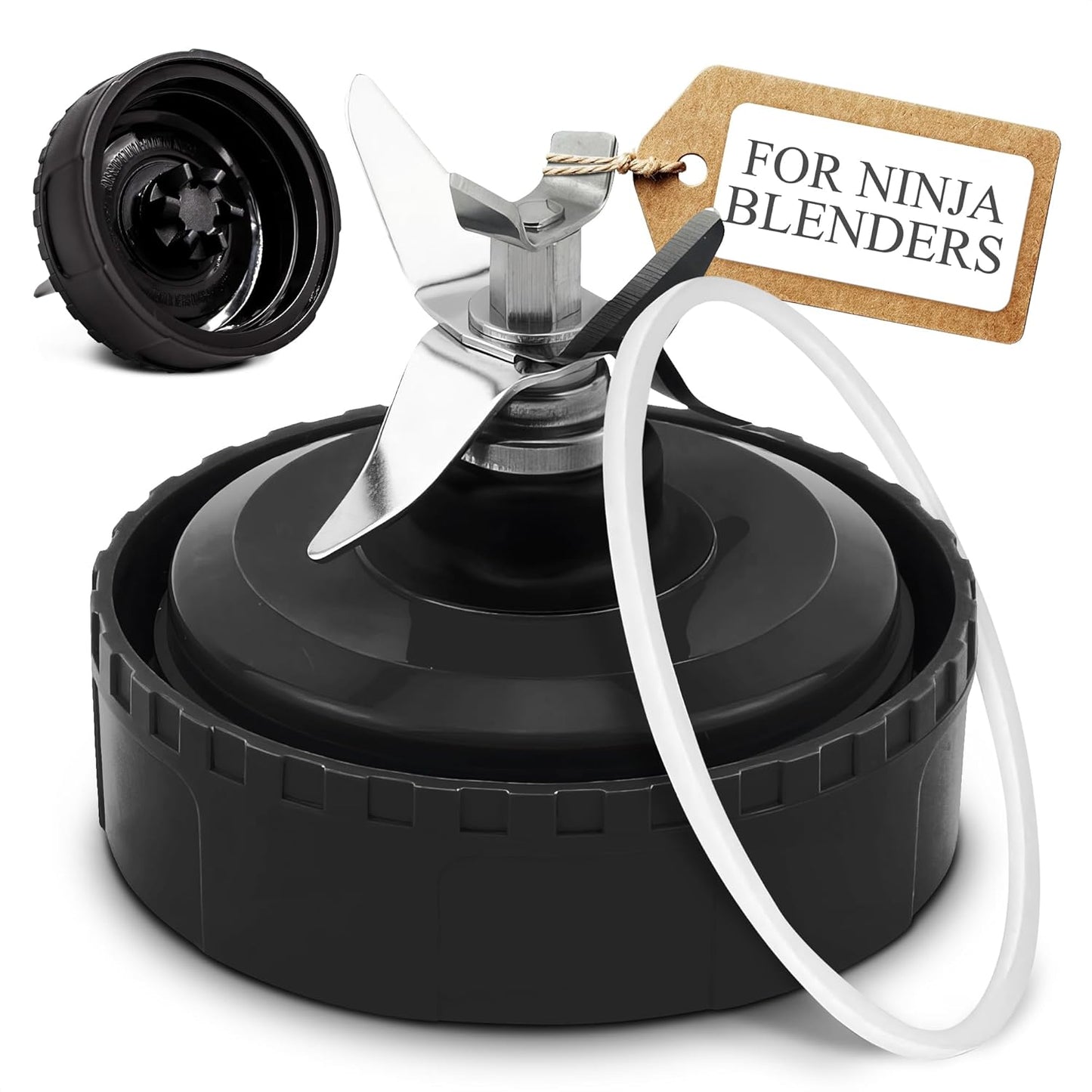 Stainless Steel Ninja Blender Blade Replacement - Improved Blending Efficiency