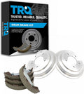 TRQ Rear Brake Shoe & Drum Kit Compatible with Hyundai Elantra Venue
