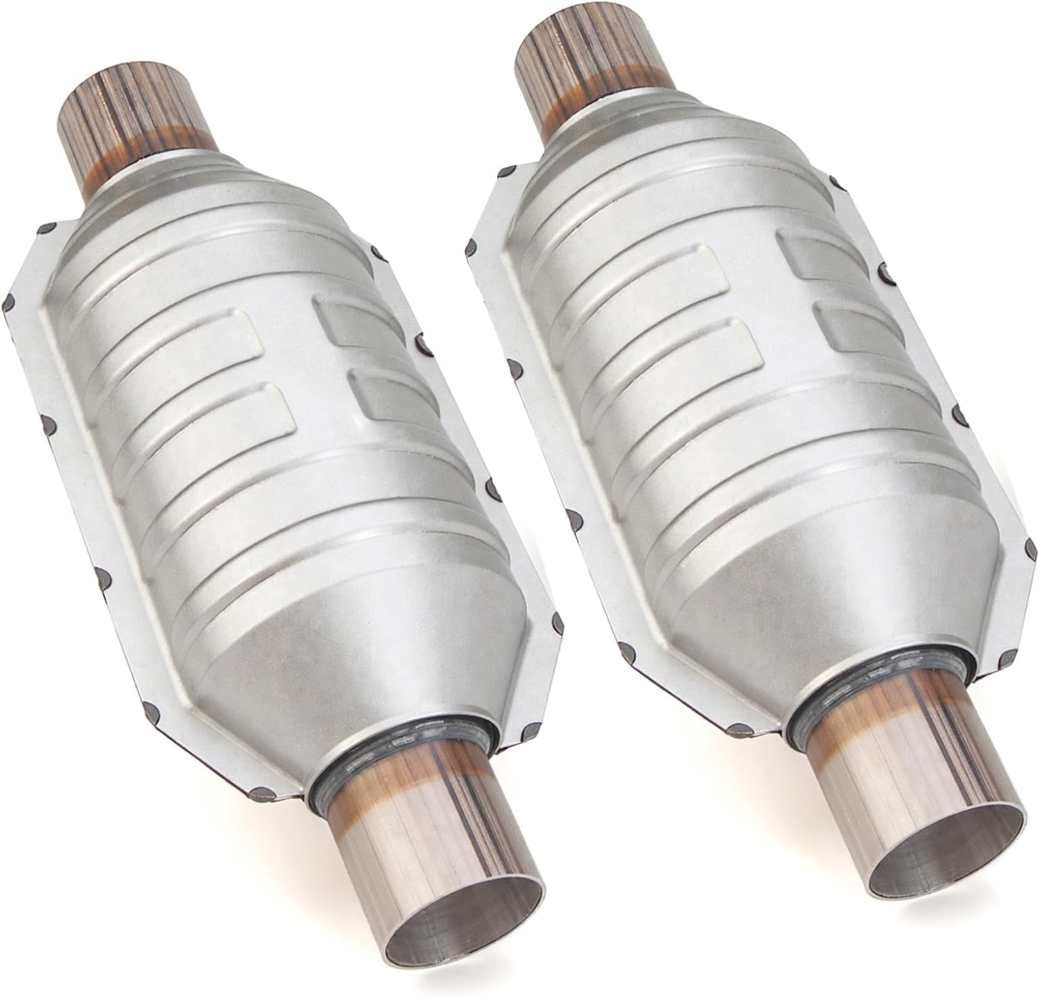 2 Inch Inlet/Outlet High Flow Catalytic Converter for Vehicles