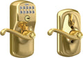 SCHLAGE Plymouth Keypad Entry Lever - Keyless Home Security