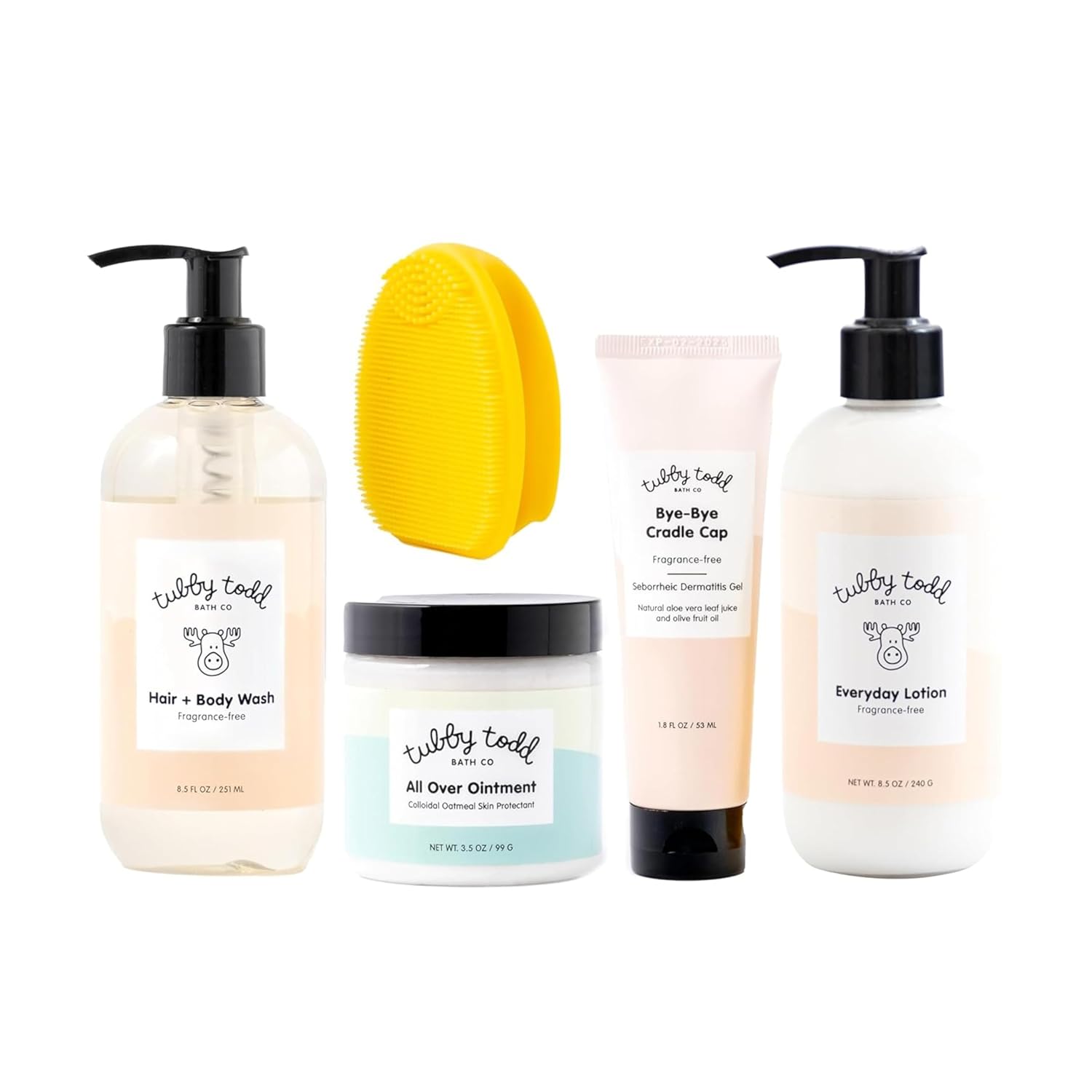 Tubby Todd Cradle Cap Kit - Say Goodbye to Cradle Cap!