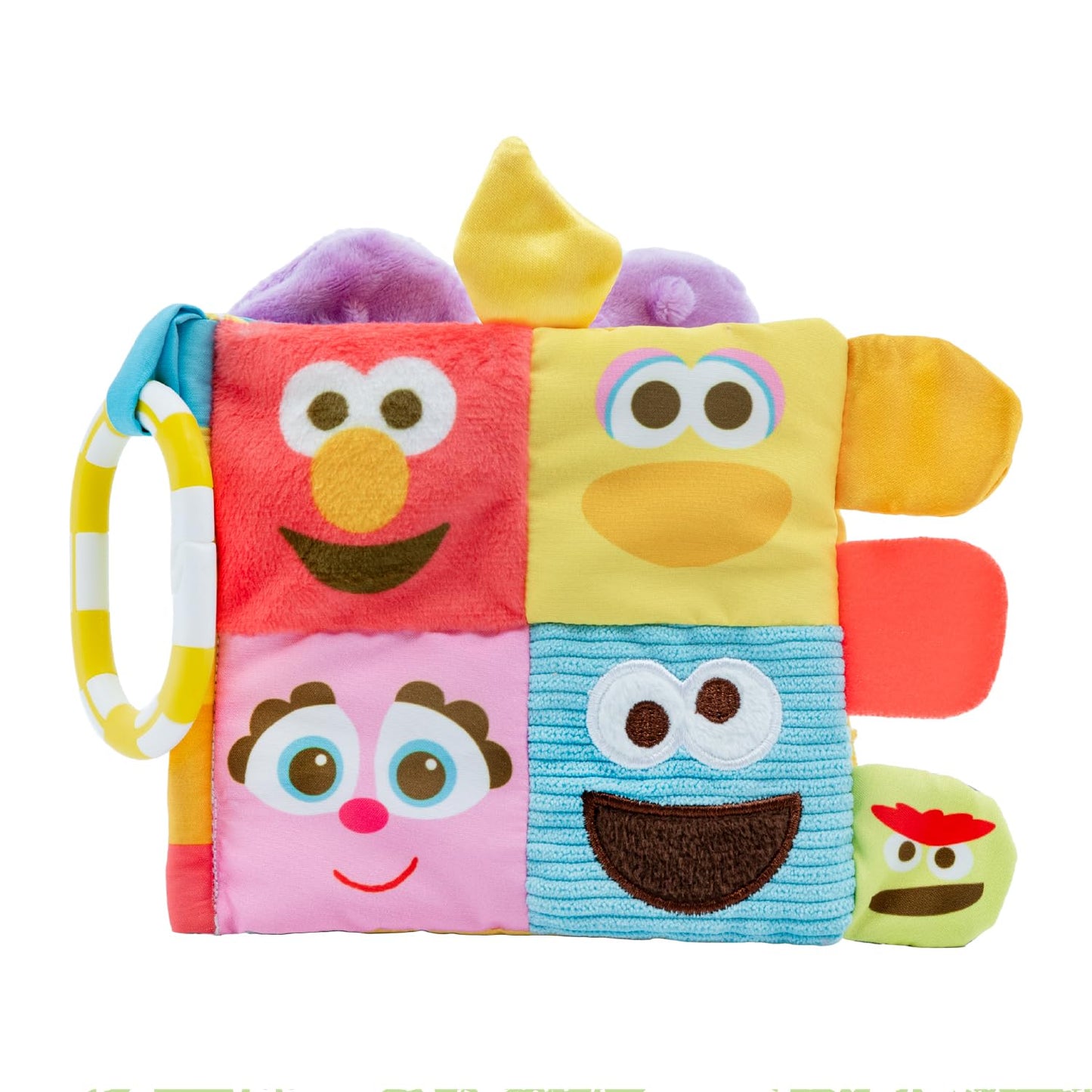 Sesame Street Soft Book for Baby's Sensory Play
