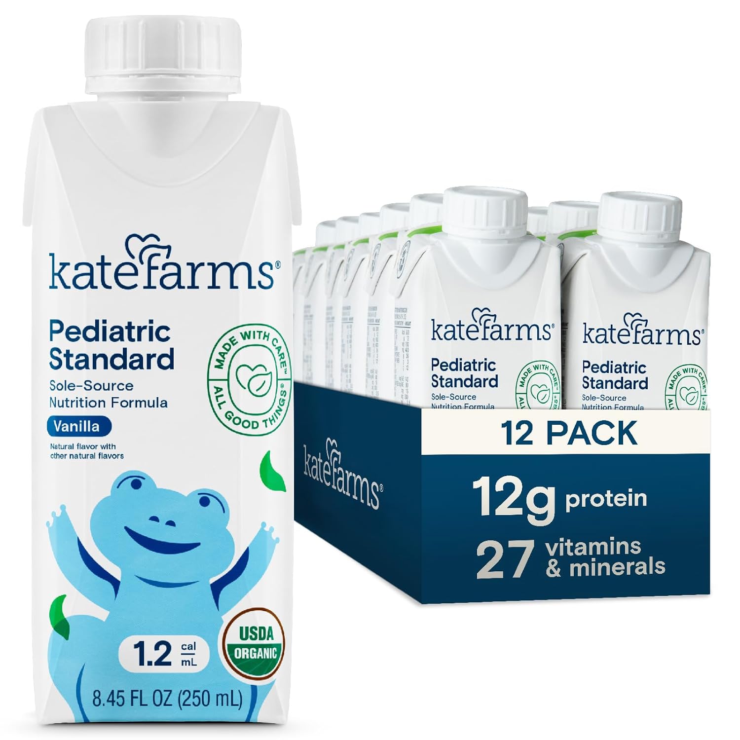 KATE FARMS Organic Plant Based Pediatric Nutrition Shake Review