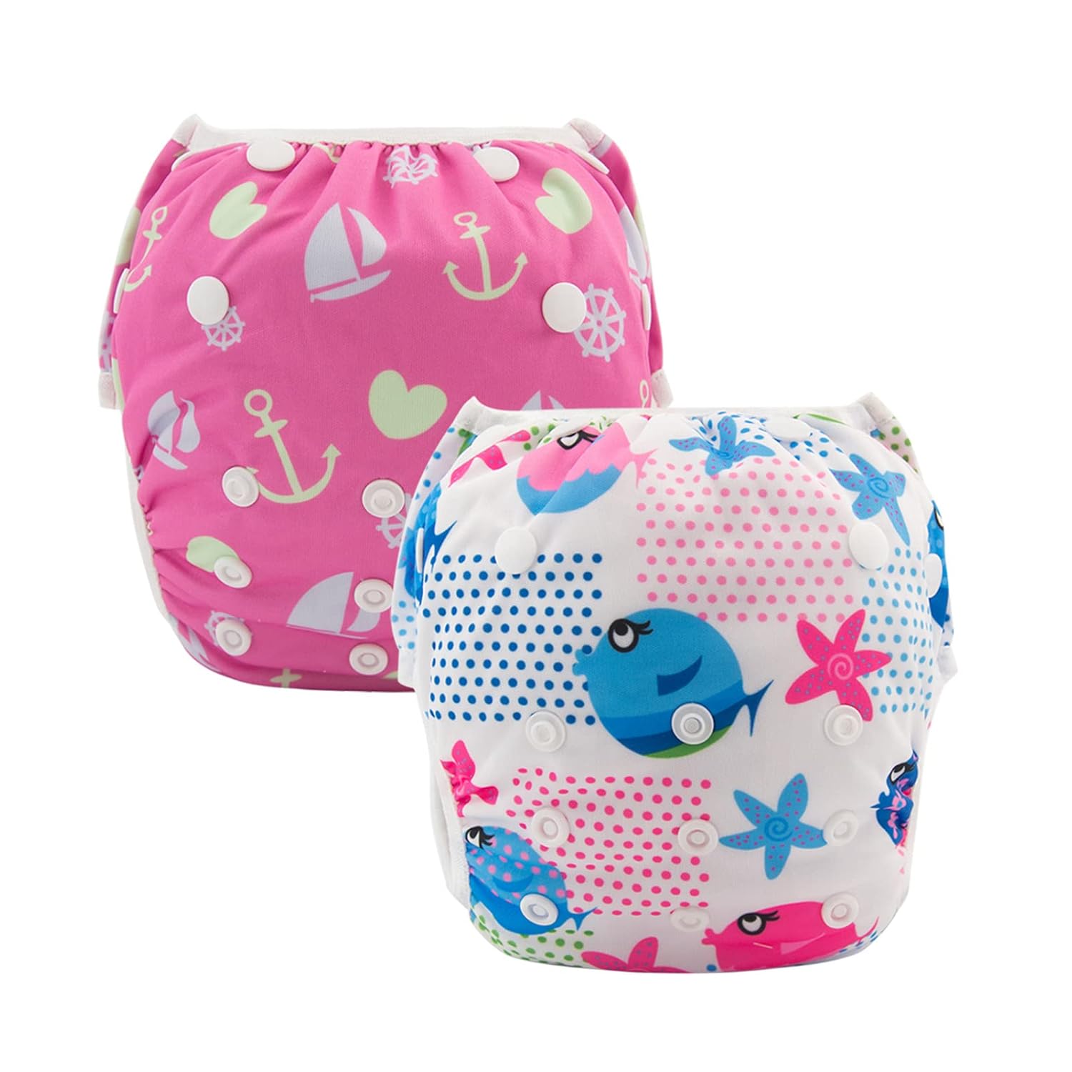 Reusable Adjustable Swim Diapers for Happy Swim Lessons!