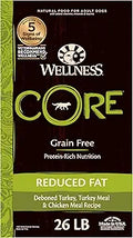 Wellness CORE Natural Grain Free Dry Dog Food, Reduced Fat - Lean