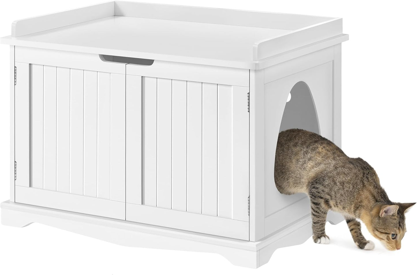 Yaheetech Cat Litter Box Enclosure for Stylish Home Decor