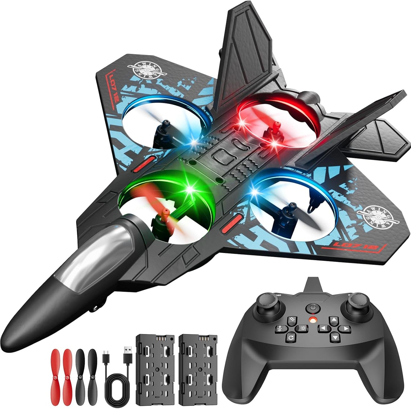 Remote Control Airplane for Kids and Adults - Fun Flying Toy