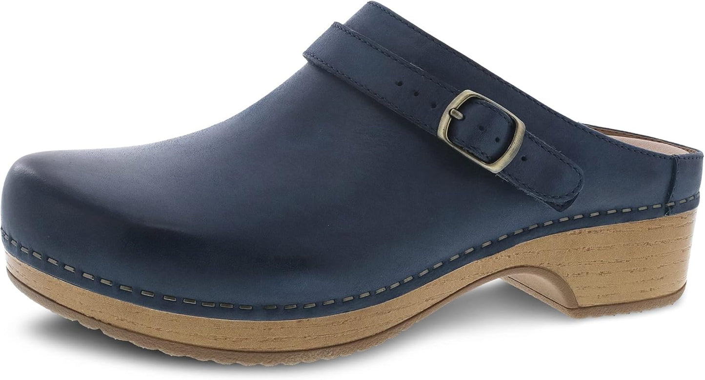 Dansko Berry Slip-On Mule Clogs for Women with Memory Foam