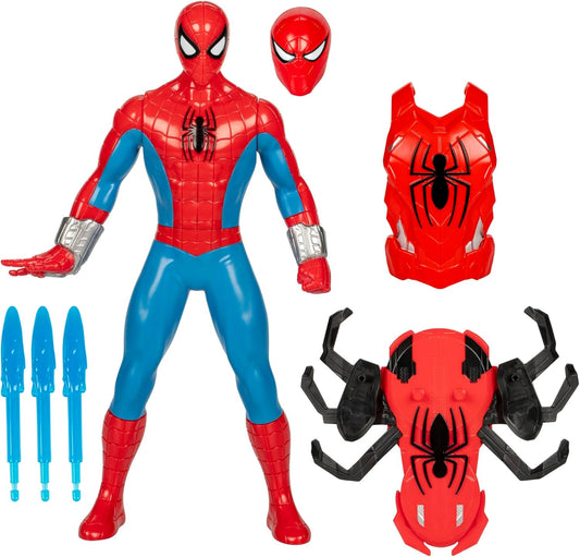 Hasbro Marvel Spider-Man Thwip Blast Action Figure - 11-Inch Scale Super Hero Fun!