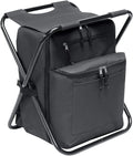 Seated Cooler Backpack with Folding Chair - 3 in 1 Outdoor Cooler