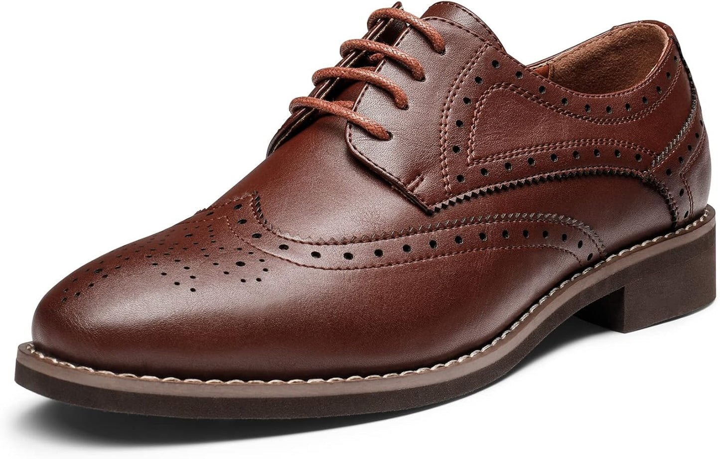 Bruno Marc Women's Classic Oxfords Lace Up Brogue Dress Shoes