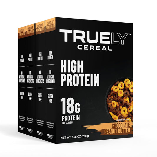 TRUELY Protein Cereal Chocolate Peanut Butter Flavor Review