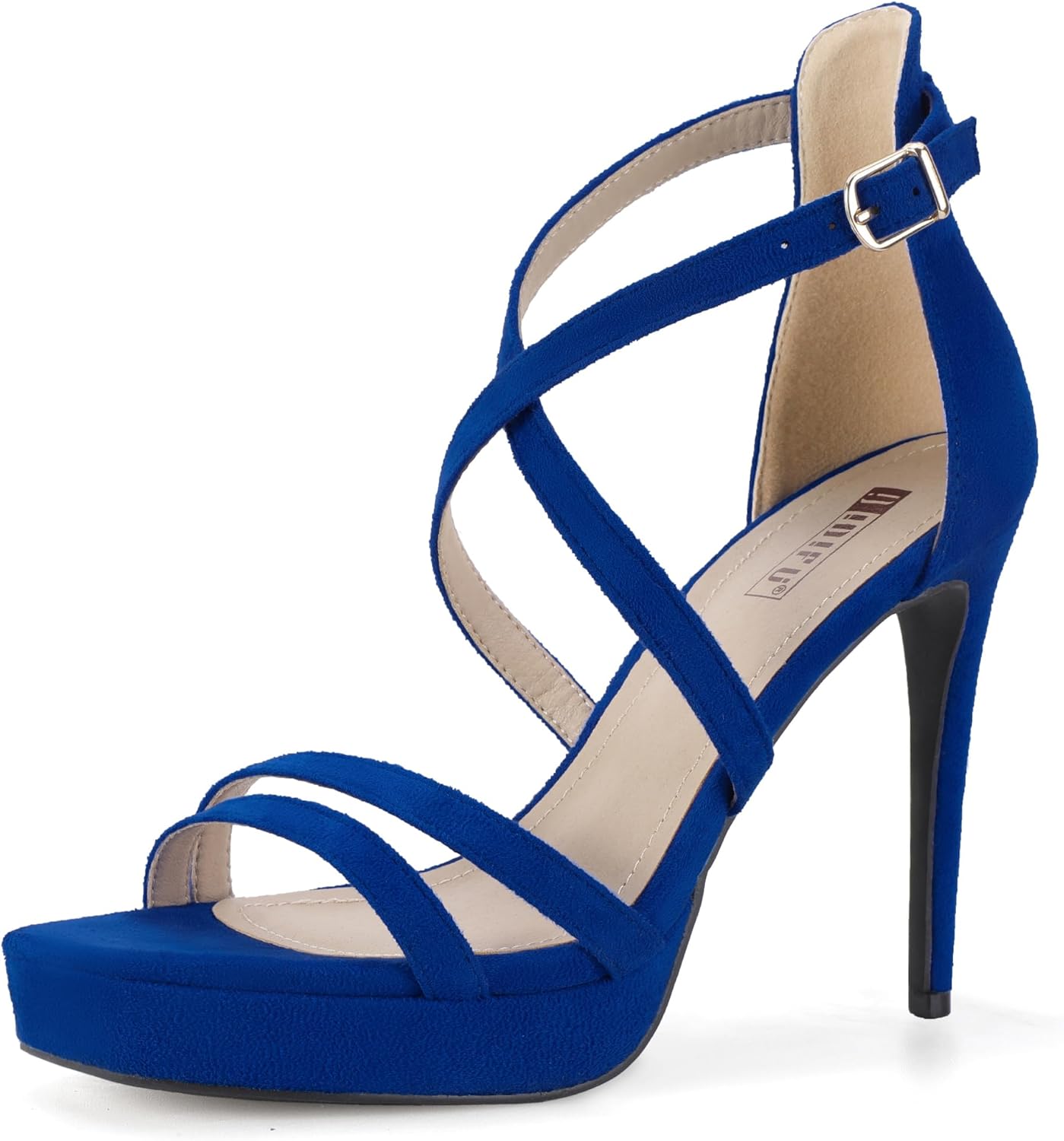 IDIFU Platform High Heels for Women - Strappy Sandals Style