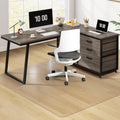 Clear Chair Mat 60in x 50in for Hard Floors - Durable Vinyl Desk Mat