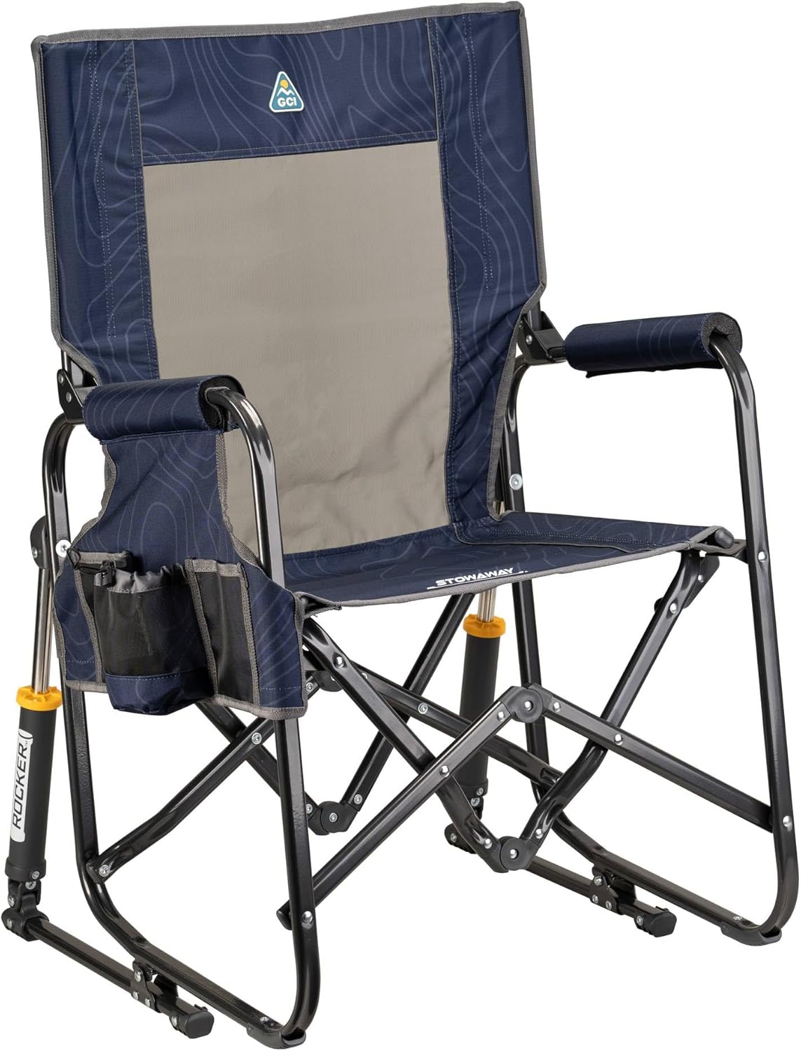 GCI Outdoor Stowaway Rocker - Portable Comfort