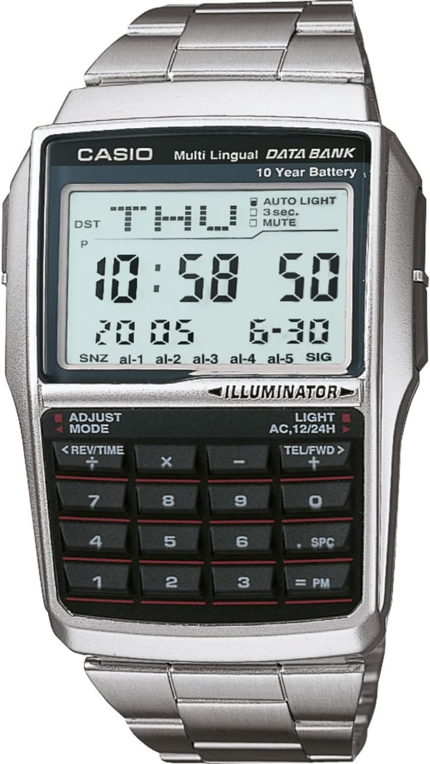 Casio Data Bank Watch - Organize Your Life!