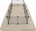 Paw Inspired Playpen Mat, Super Absorbent Waterproof Pet Pad - Large