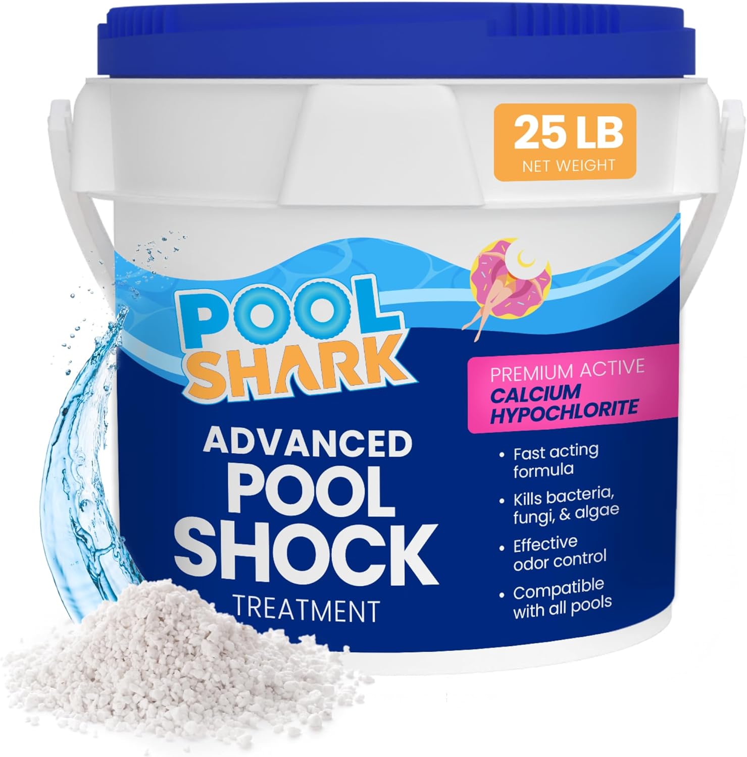 68% Calcium Hypochlorite Pool Shock for Fast Pool Treatment