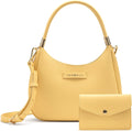Women's Hobo Purse - Spacious Faux Leather Shoulder Bag