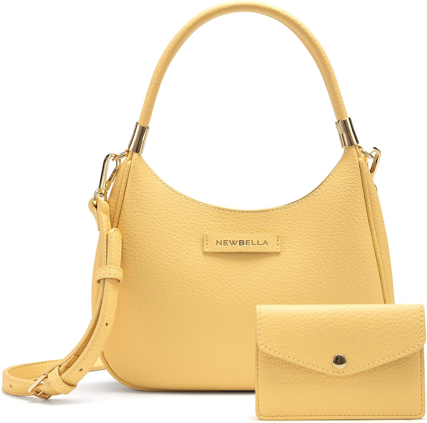 Women's Hobo Purse - Spacious Faux Leather Shoulder Bag