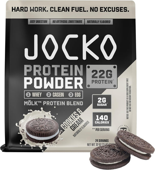 Jocko Fuel Molk Whey Protein Powder for Muscle Recovery & Growth