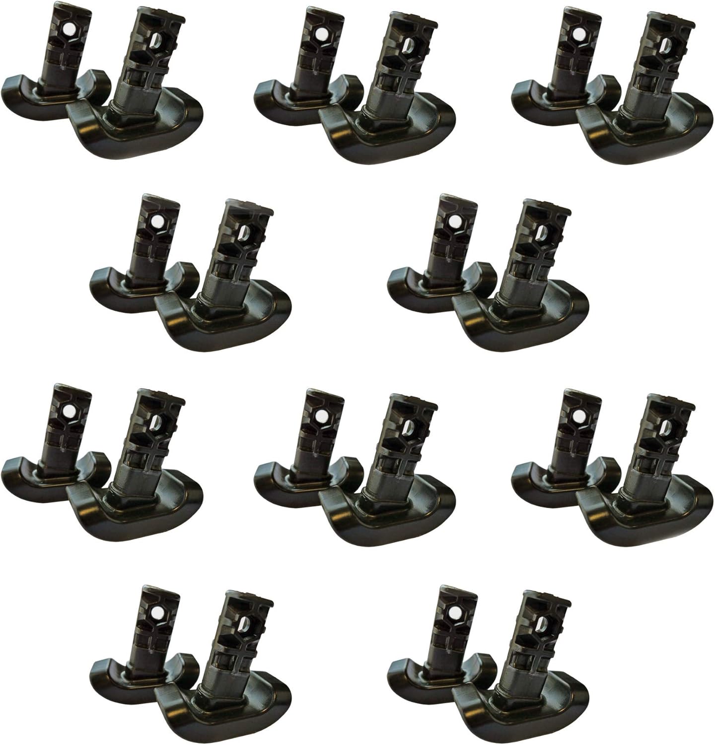 Replacement Ski Glides for Walkers - 10-Pack of Durable Glides