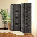 Room Divider 6ft Tall Extra Wide 4-Panel Privacy Screen - Stylish