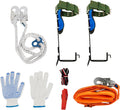Tree Climbing Spikes Set with Adjustable Belt and Safety Rope