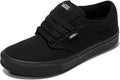 Vans Men's Canvas Low-Top Sneaker Black - Everyday Comfort