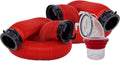 Valterra EZ Coupler 20-Foot RV Sewer Hose Kit - Collapsible
