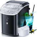 Nugget Countertop Ice Maker 34Lbs/24H - Highlight Black Portable