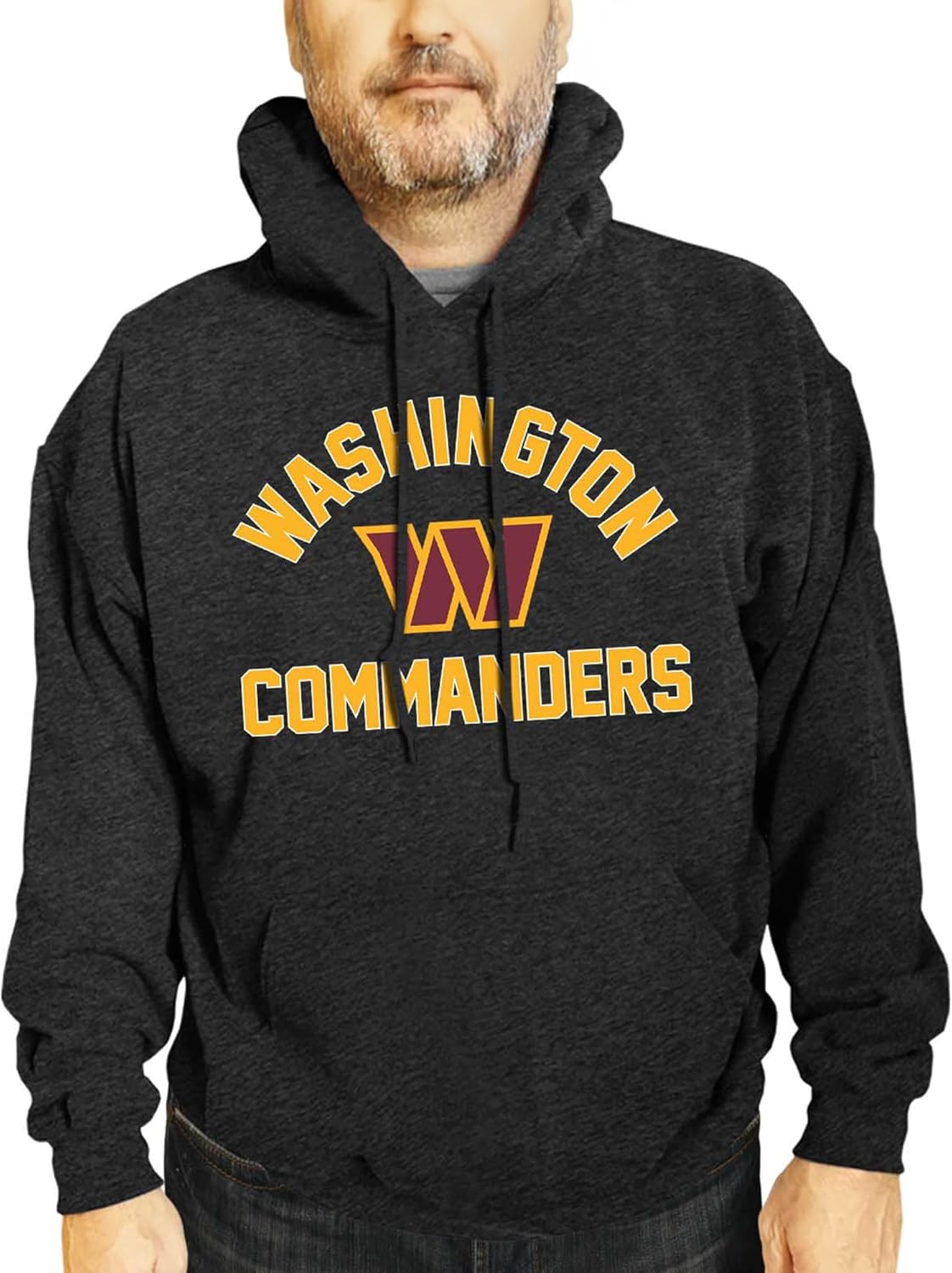 NFL Adult Gameday Hooded Sweatshirt for Washington Commanders Fans