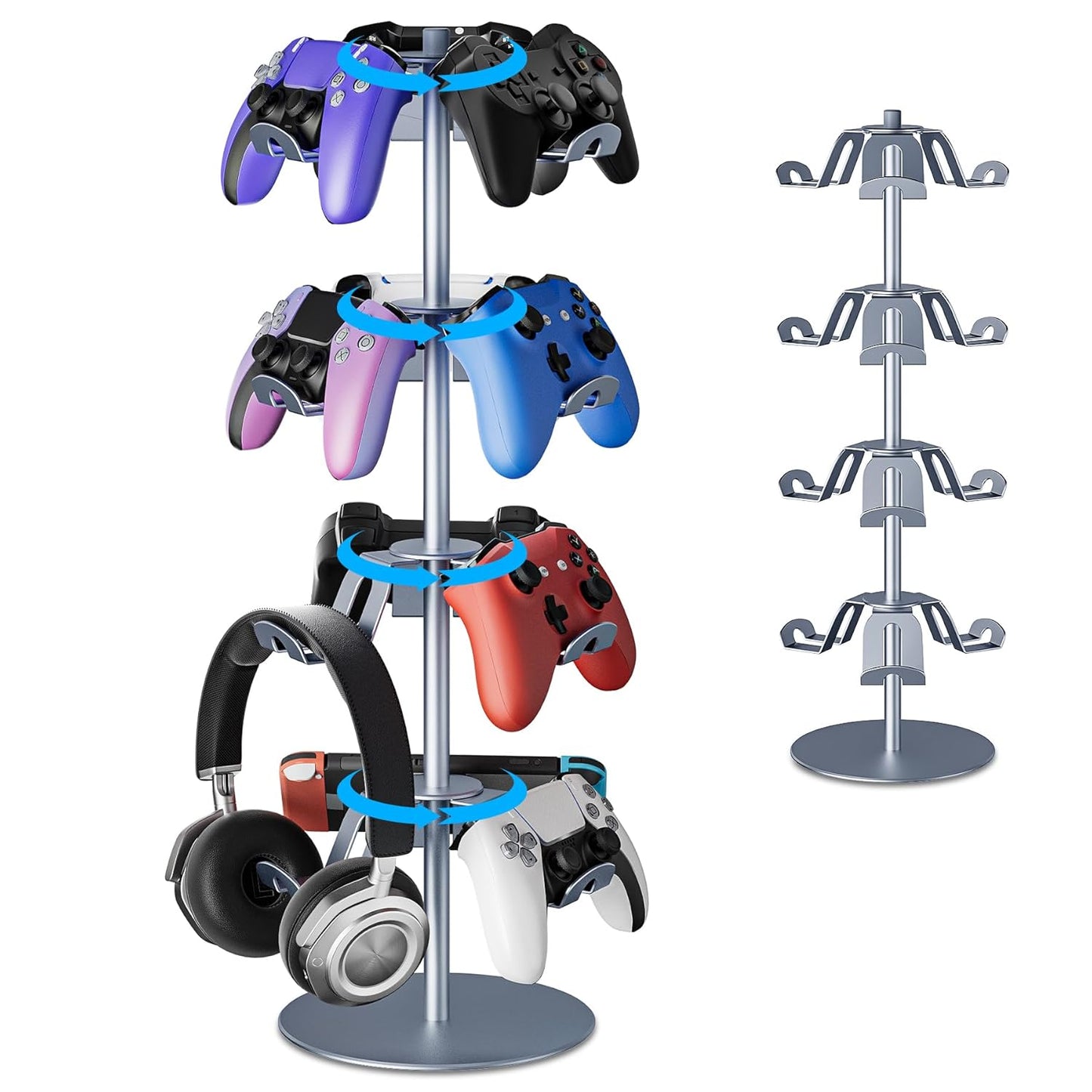 Gaming Controller Holder Aluminum Alloy Stand for Xbox PS5 PS4