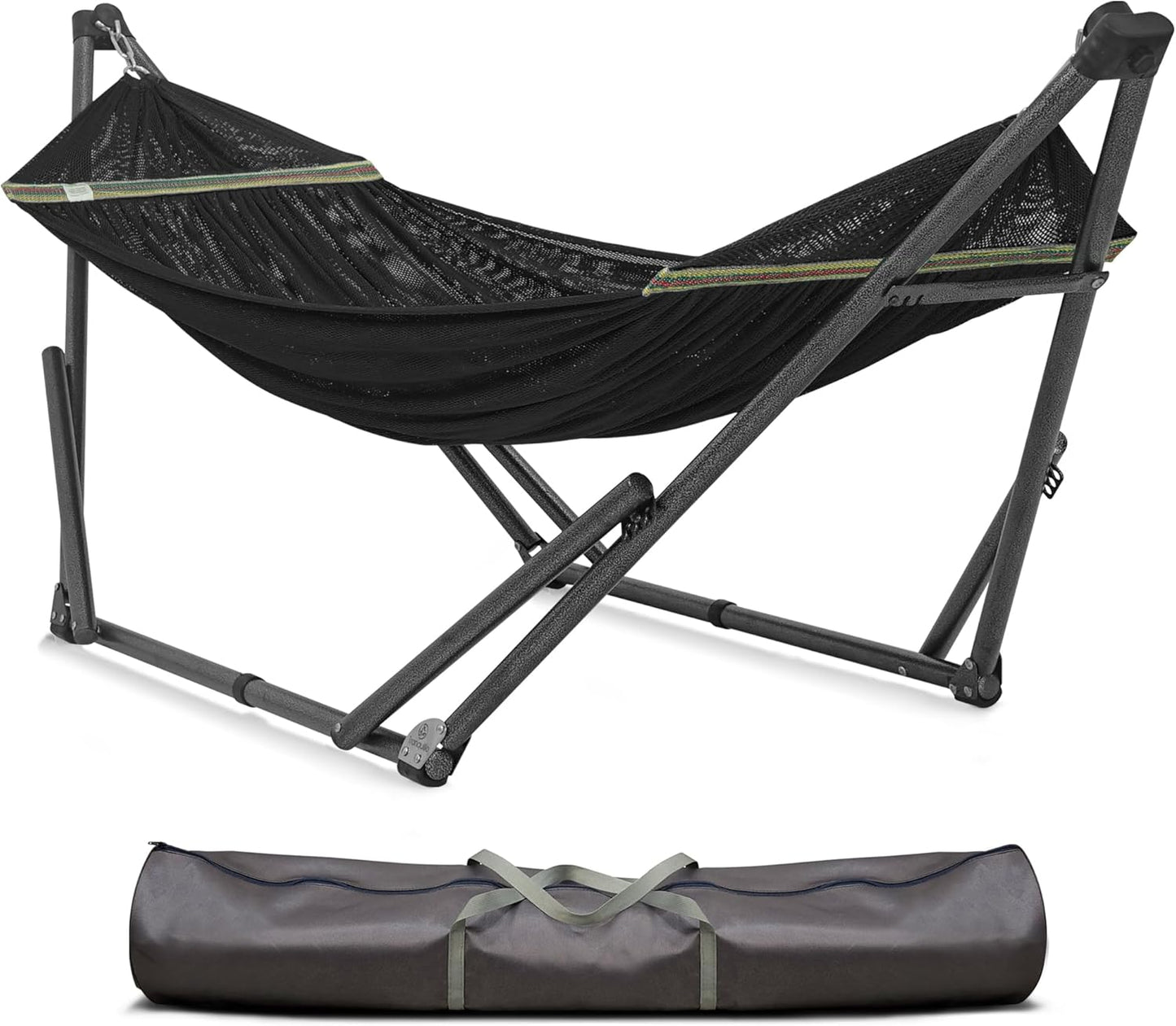 Tranquillo Uniki Hammock Stand: Portable, Durable, 550 lbs Capacity