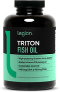LEGION Triton Fish Oil Capsules - Triple Strength Omega 3