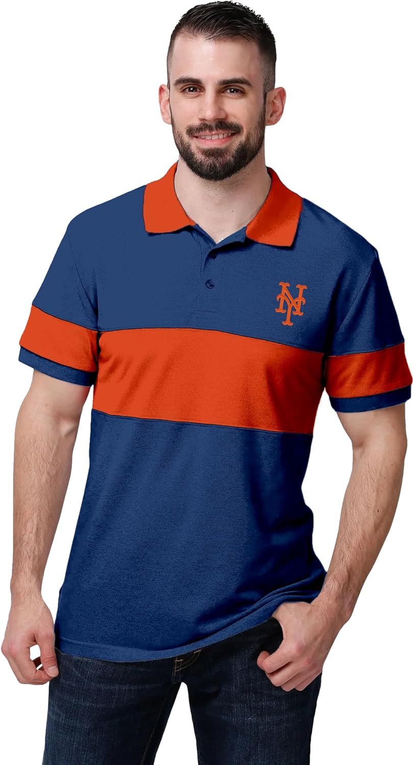 Officially Licensed New York Mets Performance Polo Shirt