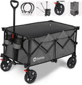 Sekey 220L Collapsible Wagon with Heavy Duty All-Terrain Wheels