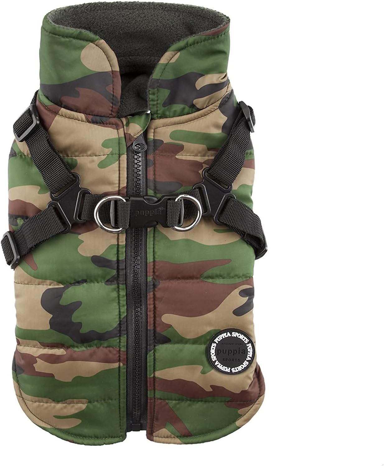 Puppia Mountaineer Winter Dog Coat with Integrated Harness