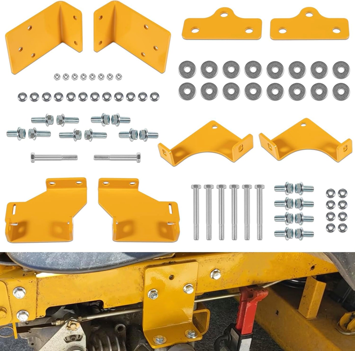 125255 Hydro Transmission Brackets Kit for Hustler Raptor Mowers