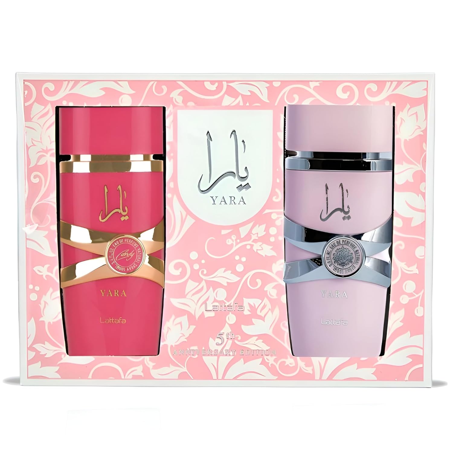 Lattafa 2 Piece Gift Set: Yara EDP & Yara Candy EDP Duo