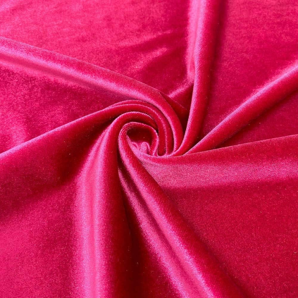Stretch Velvet Fabric 58/60 in Wide for Elegant Projects