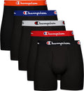 Champion mens Everyday Cotton Stretch 5 Pack - Comfortable Support