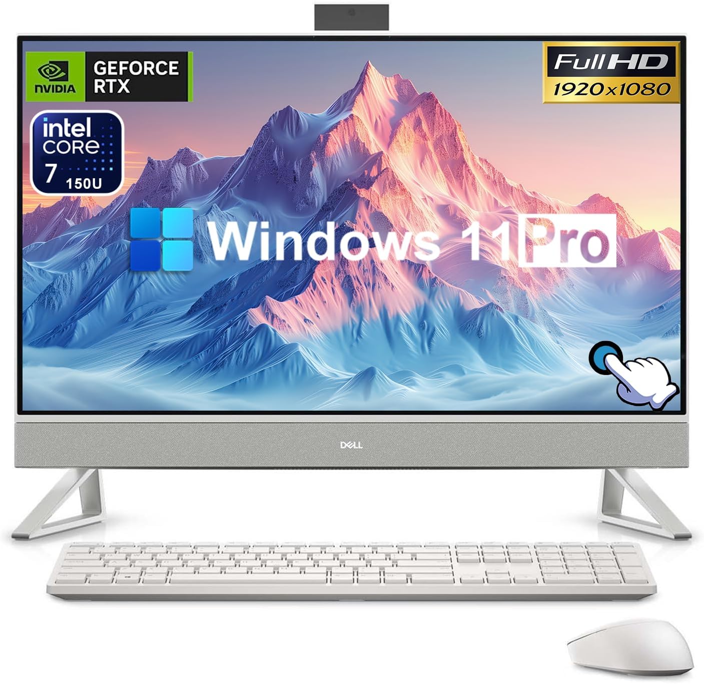 Dell Inspiron 7730 All-in-One Desktop with 27 inch Touchscreen