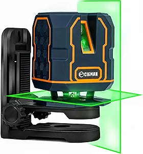 CIGMAN Laser Level Self Leveling Green Cross Laser for Precision