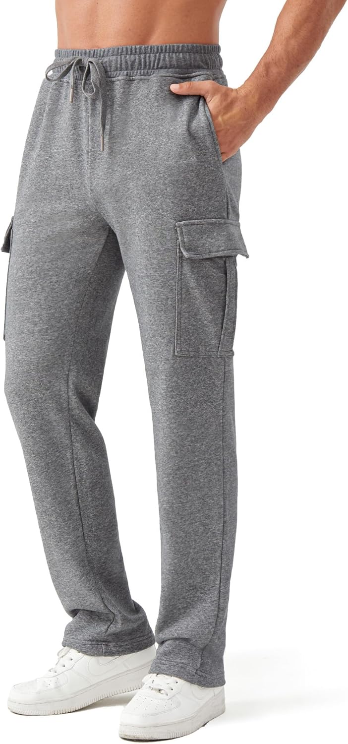 Zylioo Men's Extra Long Sweatpants for Tall Men with Pockets
