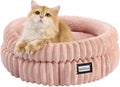BALANCE Cat Bed Kitten Bed - Super Soft Round Washable Pet Bed
