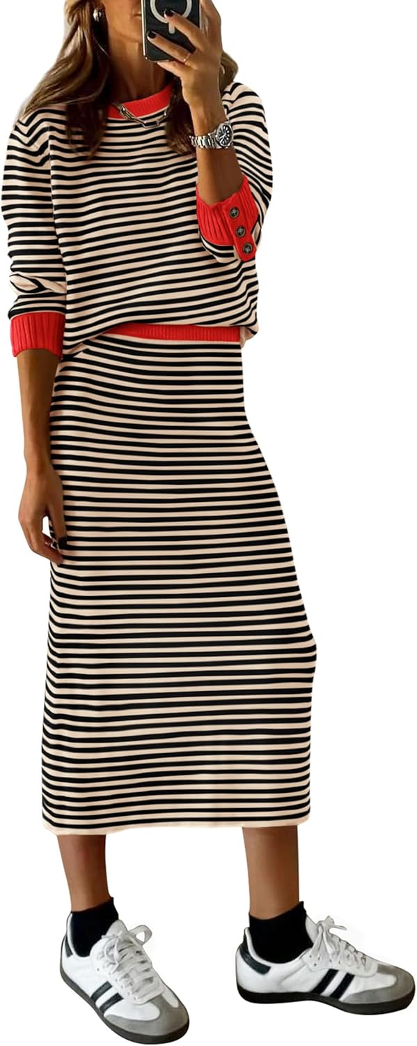 Stylish 2 Piece Skirt Sets for Women - Fall Fashion 2025