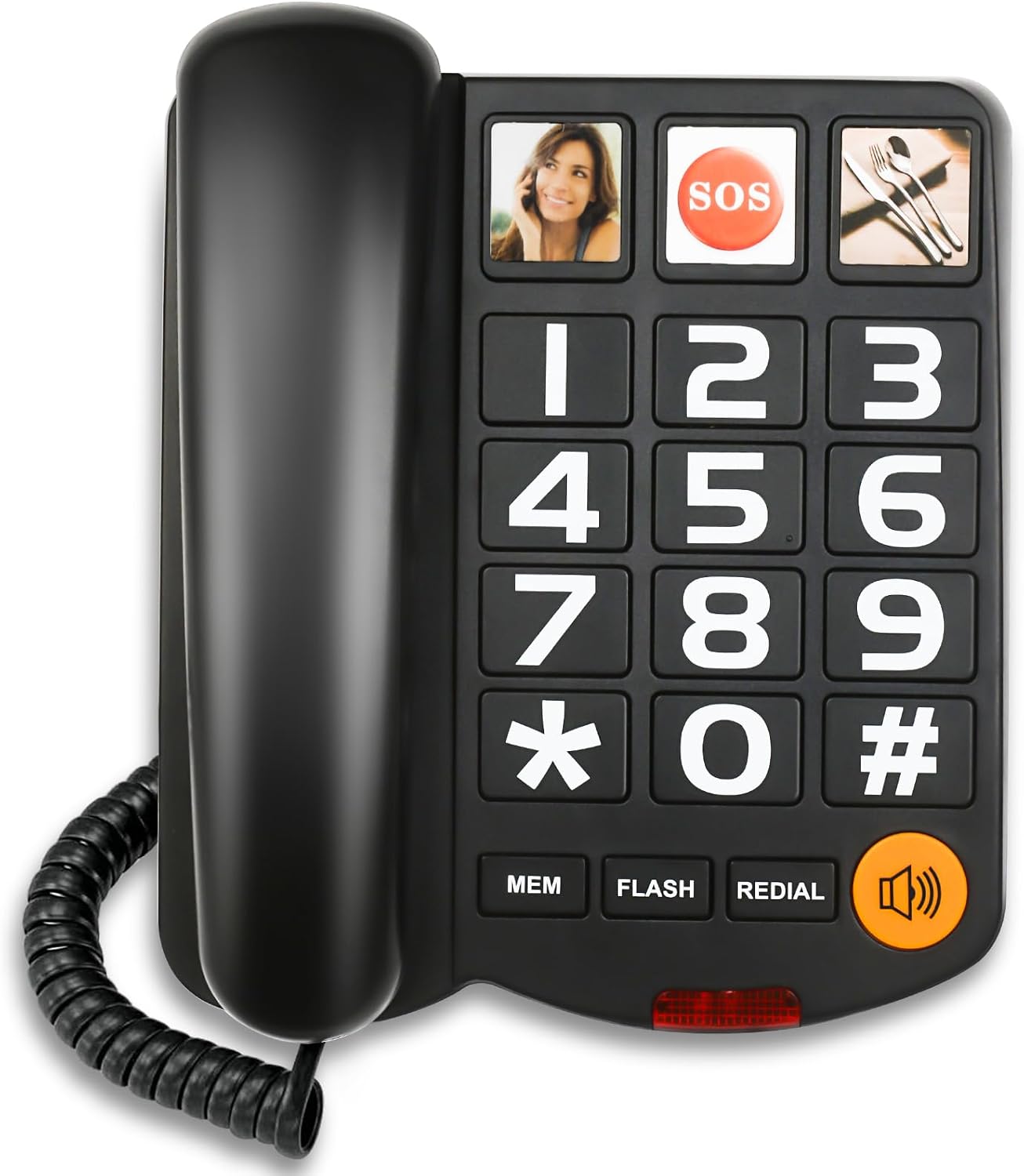 Sangyn Landline Phones for Seniors with Large Buttons and Features