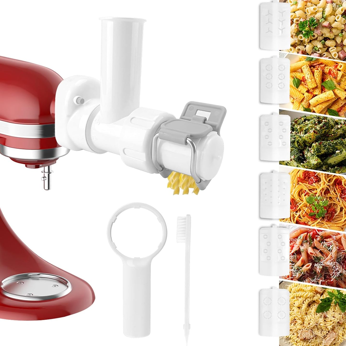 Transform Your KitchenAid with 6-IN-1 Pasta Maker
